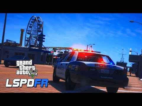 GTA V LSPDFR 0.4 #3 | Traffic Stop Gone Wrong