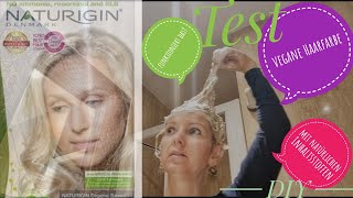 Schonend blond färben | vegane Haarfarbe | Naturigin |Naturprodukt | kaputte feine Haare | DIY