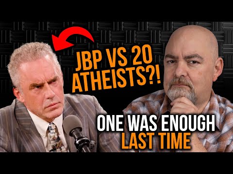 Atheist Debates - Jordan Peterson Can't Handle ONE Atheist Let Alone 20
