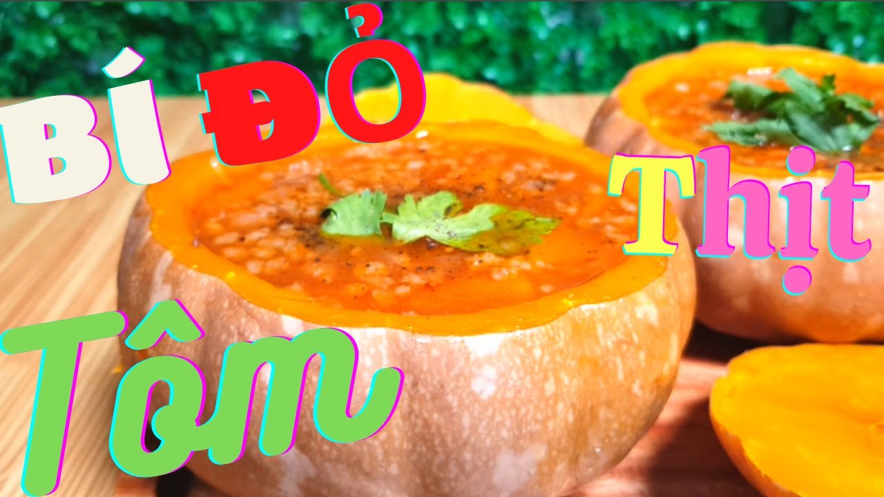 Tôm Nấu Bí đỏ