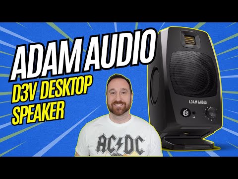 ADAM Audio D3V: Mächtig kleiner, aber mächtig toller Desktop-Lautsprecher