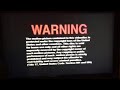 Opening To Jaws 2000 DVD
