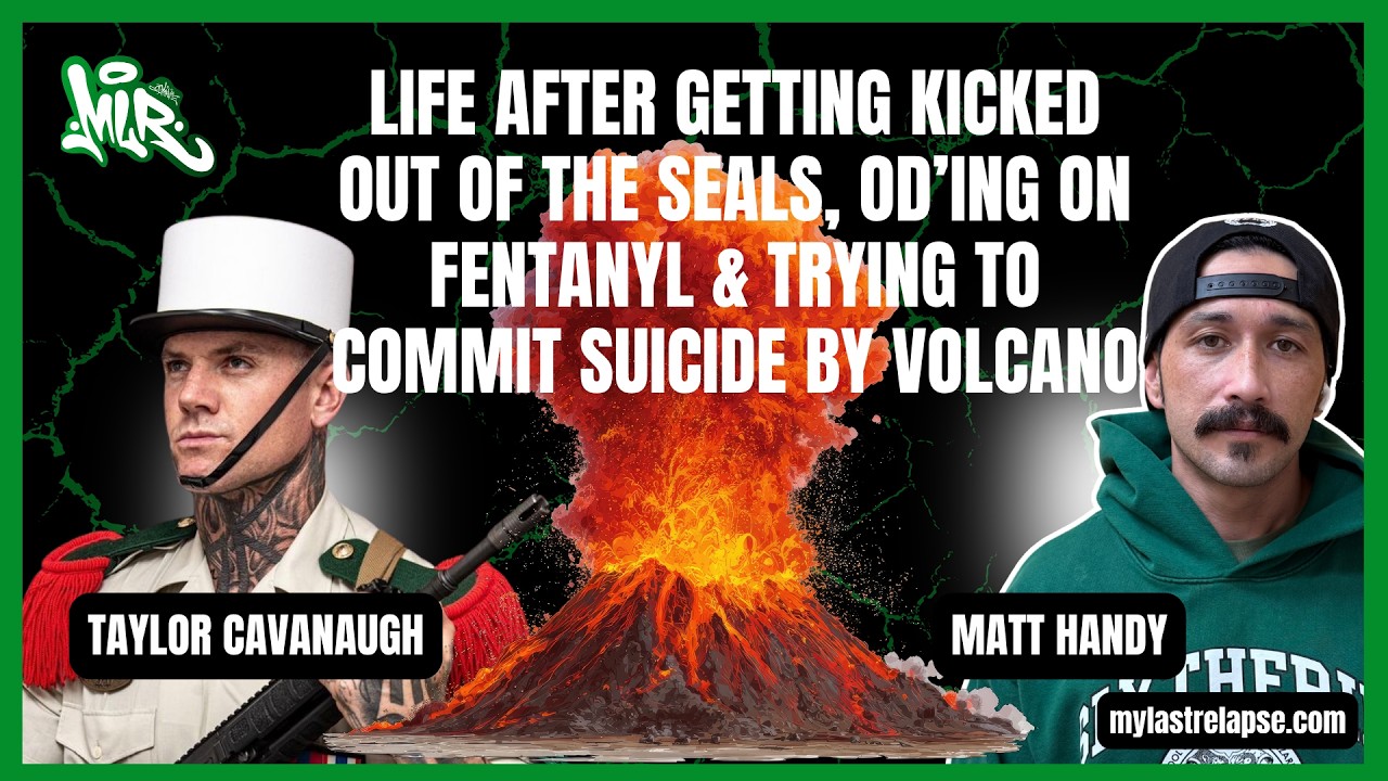 Life After Getting Kicked Out of the SEALs, OD'ing on Fentanyl & Trying to Commit Suicide by Volcano