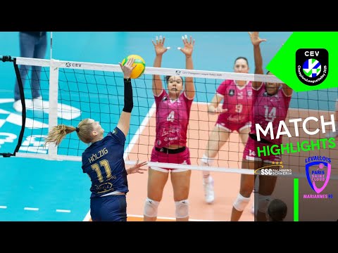 Highlights | SSC Palmberg SCHWERIN vs. LEVALLOIS PARIS Saint Cloud | CEV CL Volley 2025