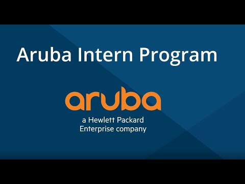 HPE Aruba Internship Program Learning Experience: Aruba AOS-CX & Aruba Central - In 90 Days