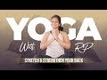 Yoga With RP Stretch And Strengthen Your Back Ramyapandian Yogawithrp
