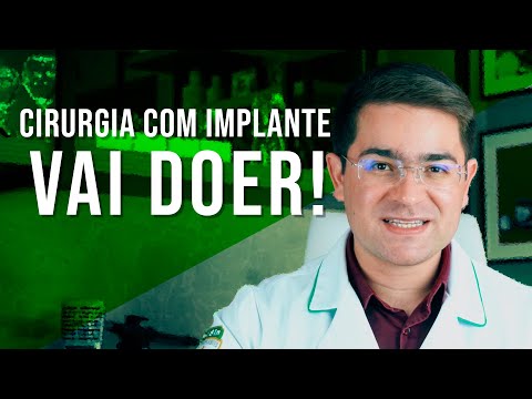 Fazer implante dentário dói?