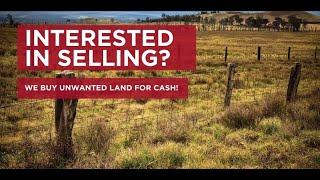 How To Sell My Land Online!  We Buy Land Quickly, We Buy Land Fast!