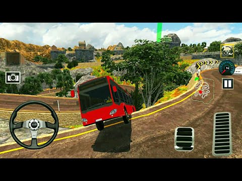 US Offroad Bus Driving Simulator 2018 Game, Gameplay