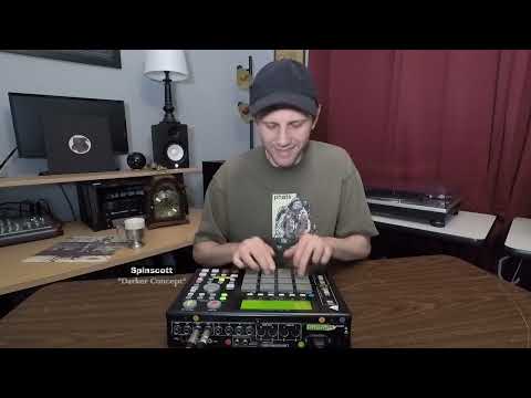 Spinscott  - "Darker Concept" Live on the MPC 1000!