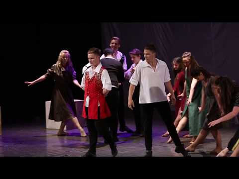 Spectacol coregrafic "Omul cu masca de fier "  Efros Adriana