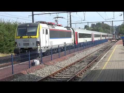 Eisenbahnen Europas -Bahnhof Eupen Belgien
