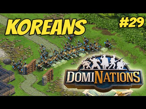 DomiNations Part 29 - Koreans (iOS/Android Gameplay) - YouTube