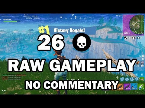 26 Kill Solo Squads | Raw Gameplay | No Commentary