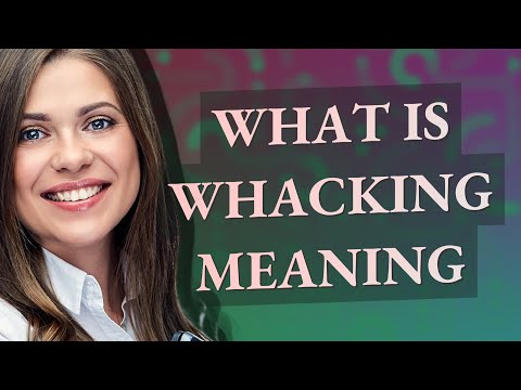 Syninym For Whacking