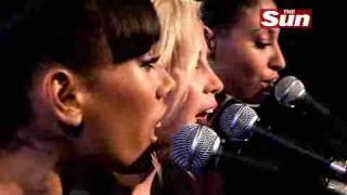 Sugababes - Freak Like Me (Live @ The Sun&#39;s Biz Sessions)