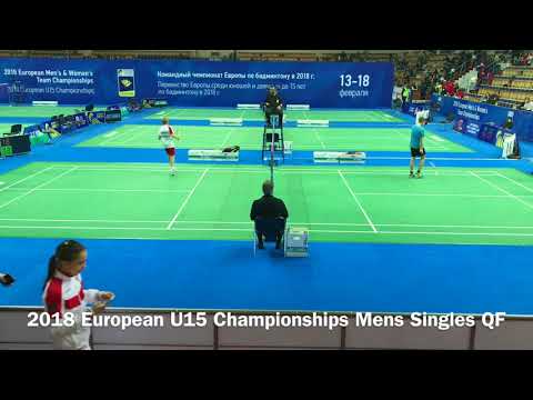 2018 Kazan European U15 Championships Mens Singles QF