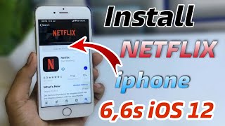 How to Download NETFLIX in iPhone 6, 6 Plus || Netflix Requires ios13 or later FIXED
