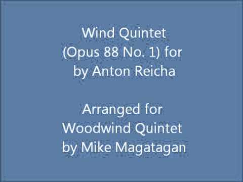 Wind Quintet (Opus 88 No. 1) for Woodwind Quintet
