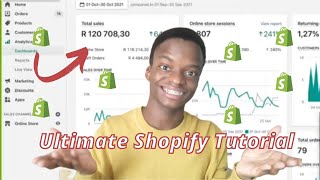 Shopify tutorial How to create a dropshipping store, step by step Dropshipping in SOUTH AFRICA