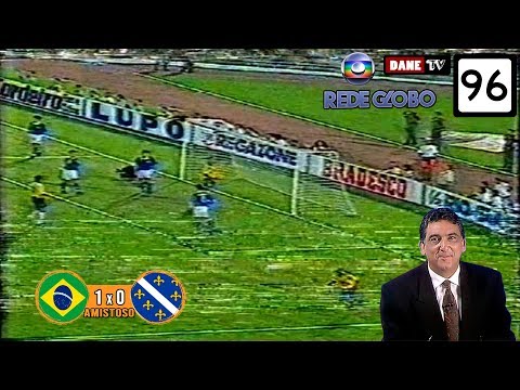 amistoso 1996 - Brasil 1x0 Bósnia