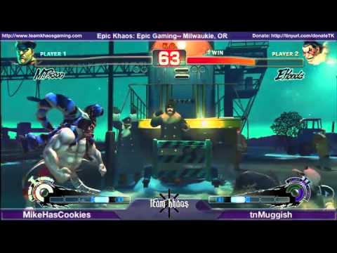 Epic Khaos Feb SSF4 Losers Finals - MikeHasCookies (DIC) vs Duggish (HON)