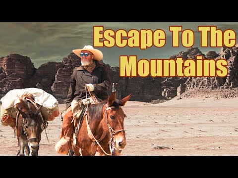 Camping und Überleben eines wirtschaftlichen Zusammenbruchs