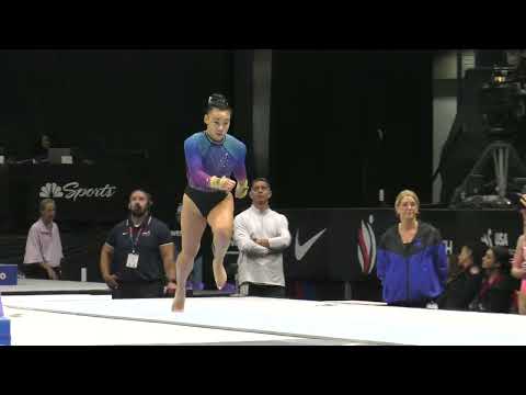 Leanne Wong  - Vault 2  - 2025 Xfinity U.S. Championships  - Senior Women Day 1