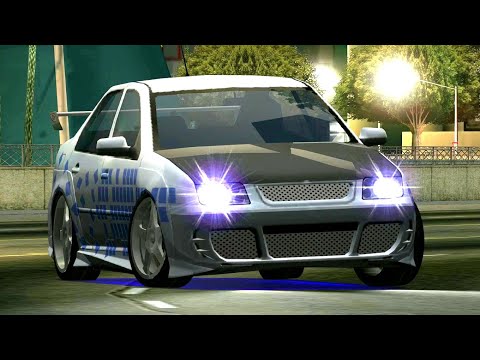 Volkswagen Jetta GLi 2.8 at Canal Cross LA Speed Trial ( Street Racing Syndicate gameplay & replay )
