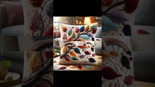 Crochet cushion design #crochet #knitting #cushion
