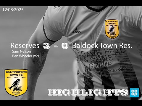 250812 Buntingford Town Reserves v Baldock Town Reserves