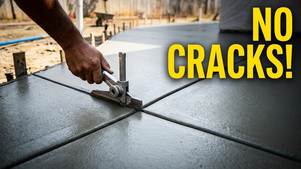 How to make concrete expansion joints