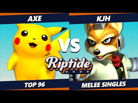 Riptide 2025 - Axe (Pikachu) Vs. KJH (Fox) Smash Melee - SSBM