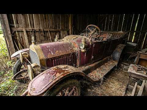 Thumbnail for ASMR Barn Find: Restoring a 1909 Oakland Touring Car From Deep Rust by Oakland Motor Car Company