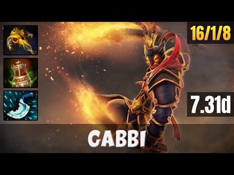 GABBI Ember Spirit MID LANE Gameplay WITH 16 KILLS | Dota 2 Full Game