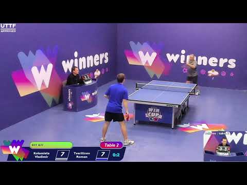Winners League  06.03.21  Kolomiets Vladimir - Tveritinov Roman  20:30
