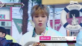 워너원 트리플 포지션 (Wanna One Triple Position) - 캥거루 (Kangaroo) 교차편집 (Stage Mix)