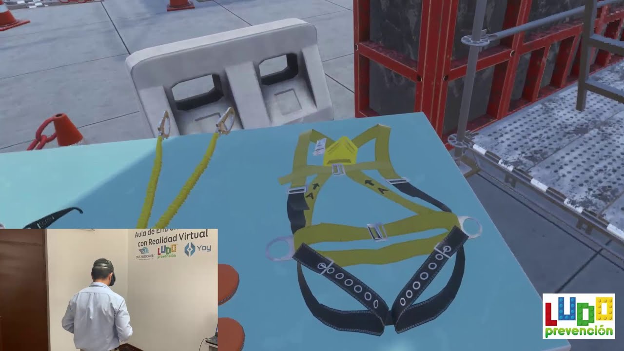 Curso de Trabajo en Alturas a través de un simulador de Realidad Virtual