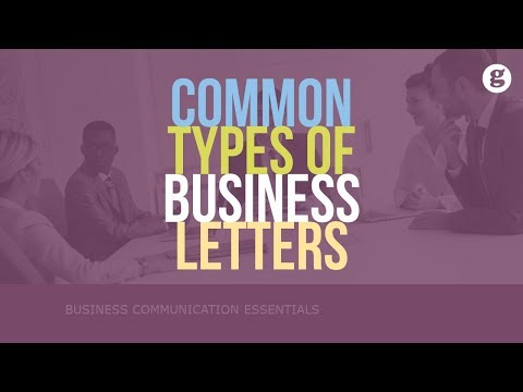 Common Types of Business Letters