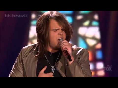 Amazing Caleb Johnson Stirs Up The Audience