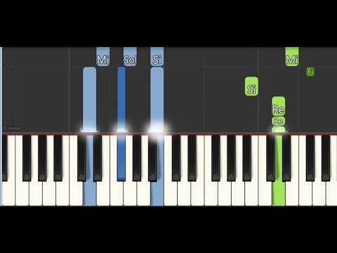 Nori negrii de-ar veni TUTORIAL PIAN si partitura