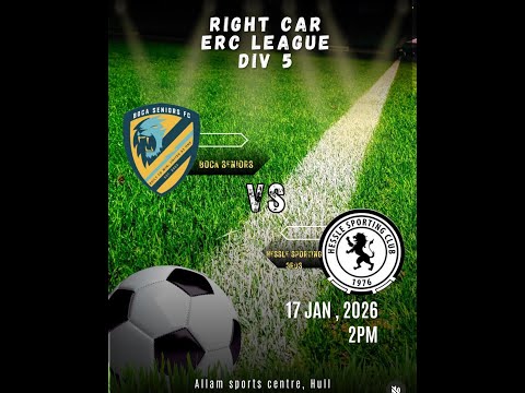 Full Match: Boca Seniors (3) vs (0) Hessle Sporting 3rd