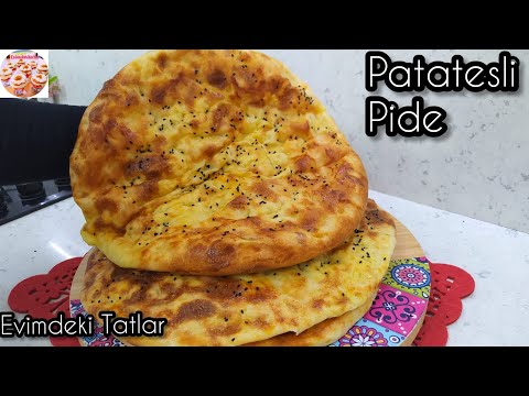 YUMUŞACIK PATATES DOLGULU PİDE TARİFİ👌 BU TARİFİ HERGÜN YAPMAK İSTEYECEKSİNİZ 🙊Patatesli Pide Tarifi