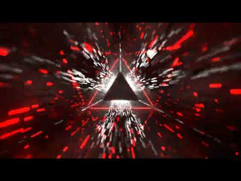 White and Red Beautiful Abstract Neon Fantasy Track Background VJ Loops