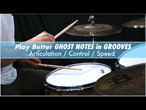Improve Ghost Notes in Grooves with This Exercise! Drum Lesson
