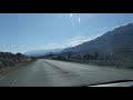 Driving R62 East Toward Barrydale South Africa 2019 05 01