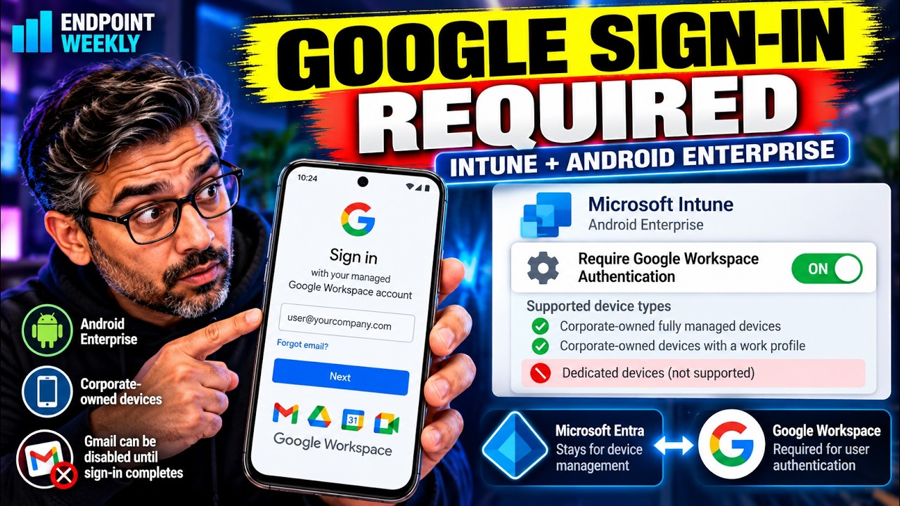 The Right Way to Integrate Intune and Google Workspace