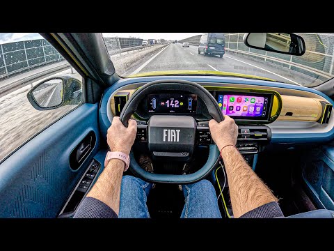 2026 Fiat Grande Panda | 1.2 110 HP | POV Test Drive #2696 | Joe Black