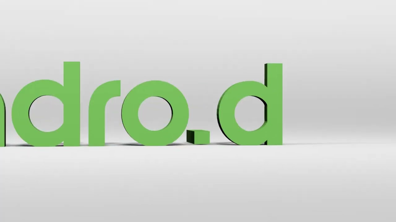 Android Logo Funny Animation