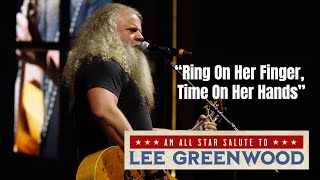 An All-Star Salute To Lee Greenwood - Ring On Her Finger, Time On Her Hands LIVE – Jamey Johnson